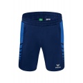 Erima Sport-Hose Six Wings Worker Shorts kurz (100% Polyester, ohne Innenslip, bequem) royalblau/navyblau Jungen